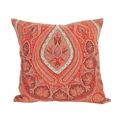 Pillow Case Made from an Antique Kashmir Shawl, India