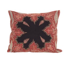 Pillow Case Made from an Antique Kashmir Shawl, India