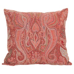 Pillow Case Made from an Antique Kashmir Shawl, India