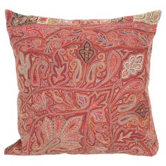 Pillow Case Made from an Antique Kashmir Shawl, India