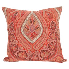 Pillow Case Made from an Antique Kashmir Shawl, India