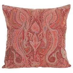 Pillow Case Made from an Antique Kashmir Shawl, India
