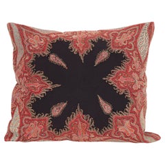 Pillow Case Made from an Antique Kashmir Shawl, India