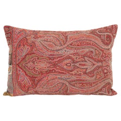 Pillow Case Made from an Antique Kashmir Shawl, India