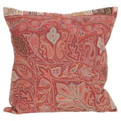 Pillow Case Made from an Antique Kashmir Shawl, India