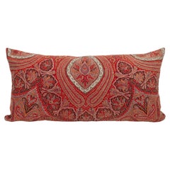 Pillow Case Made from an Antique Kashmir Shawl, India