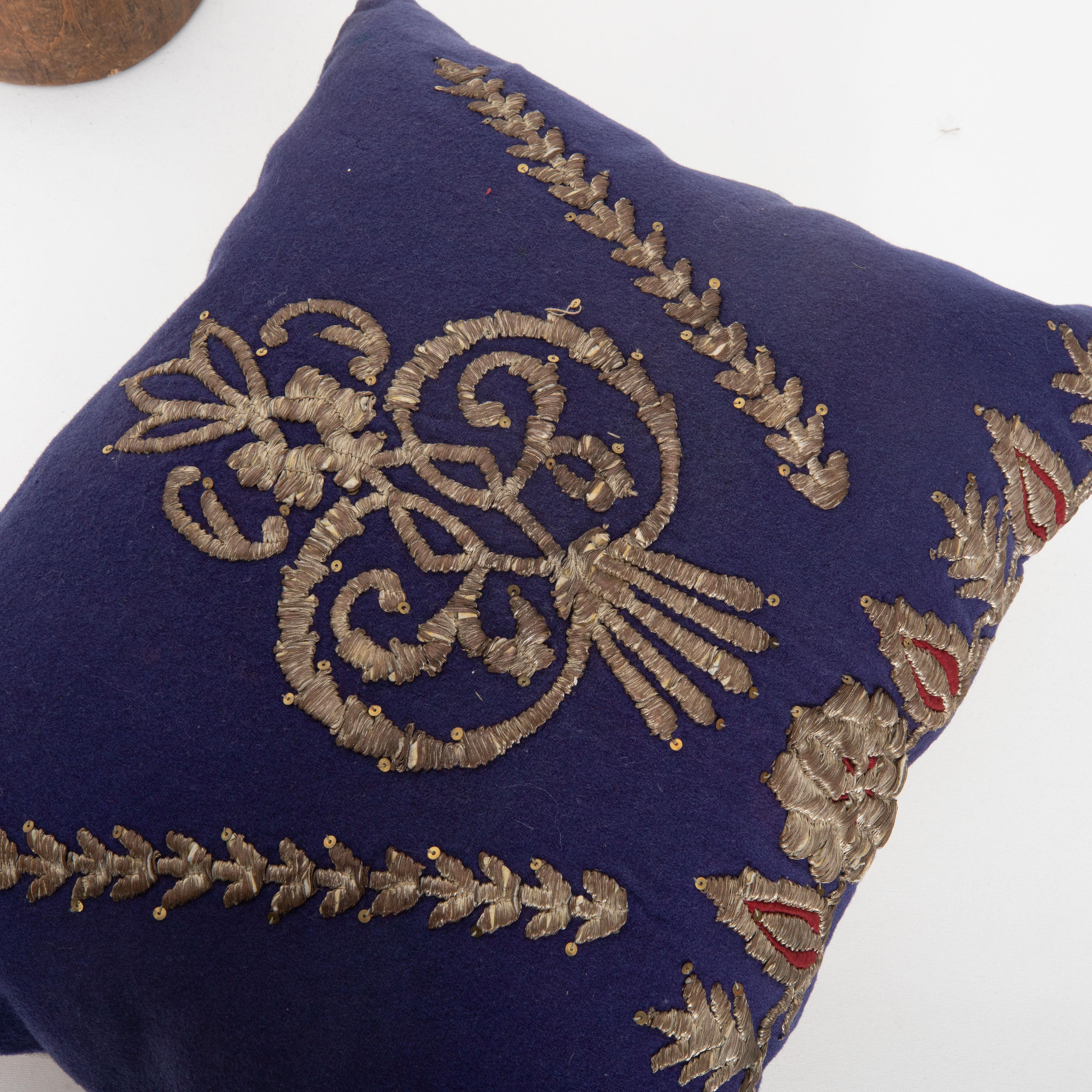 20th Century Pillow Case Made From an E 20th C. Ottoman Sarma Panel
