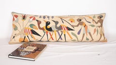 Pillow Case Made from an Egyptian Applique 'Khayamiya' Panel, Late 20th Century