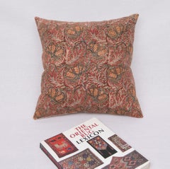 Pillow Case Made from an Indian Kalamkari, Early 20th C