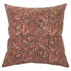 Pillow Case Made from an Indian Kalamkari, Early 20th C