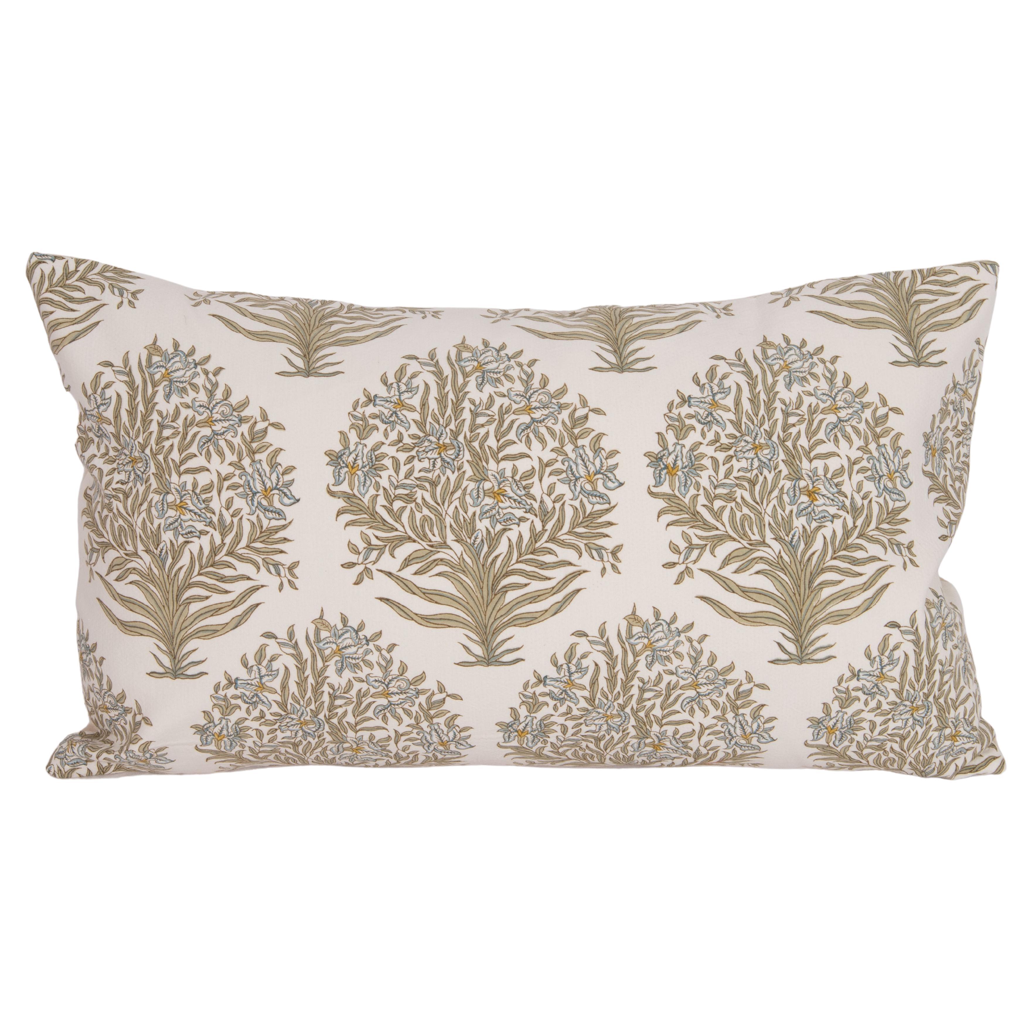 Pillow Case Made from an Indian Kalamkari, Mid20th C For Sale at 1stDibs