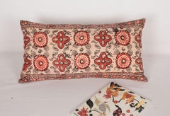 Pillow Case Made from an Uzbek Block Print, Early 20th C