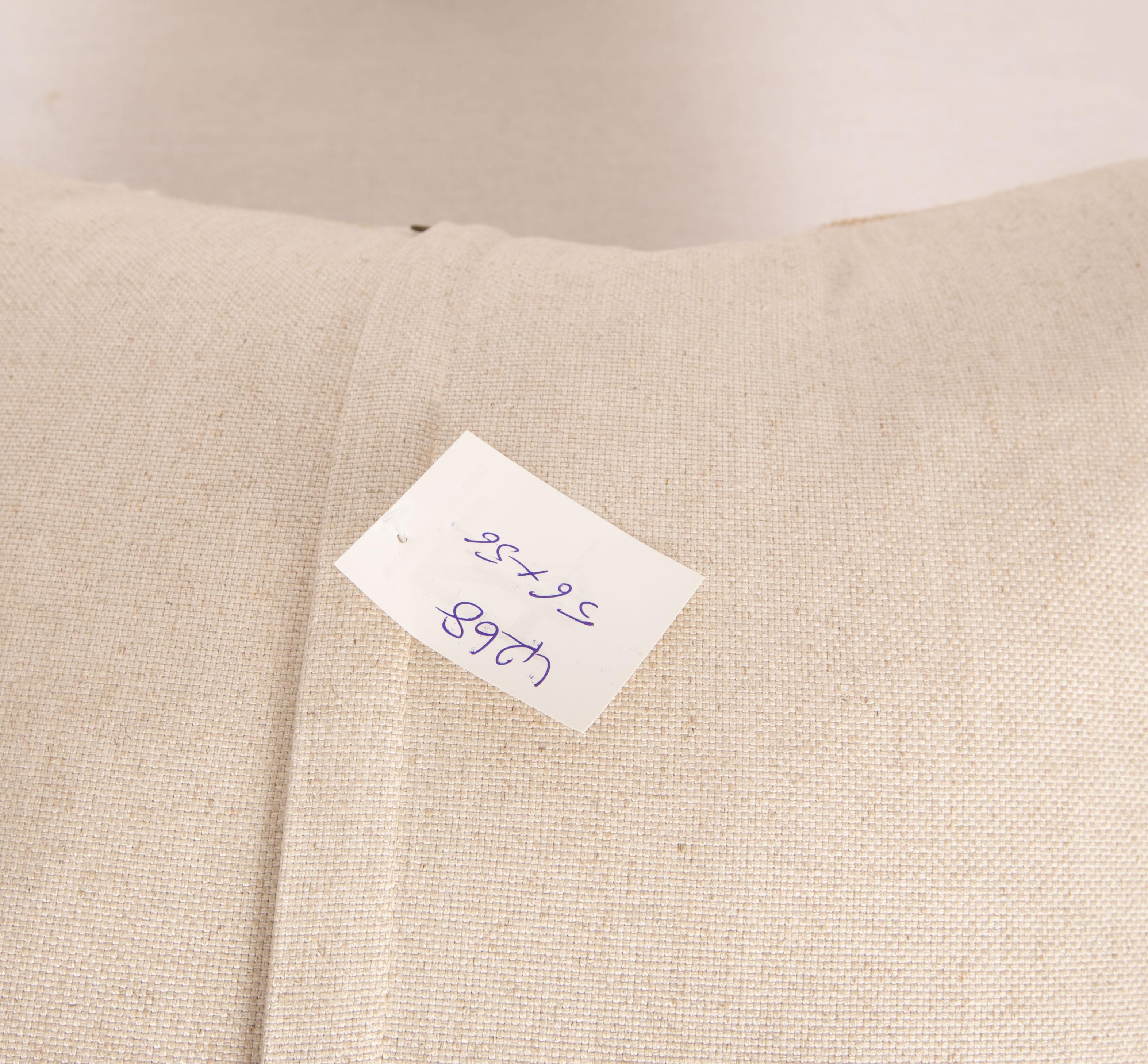 20ième siècle Étui à oreillers Kilim vintage d'Anatolie rustique fabriqué à partir d'un tissu en vente