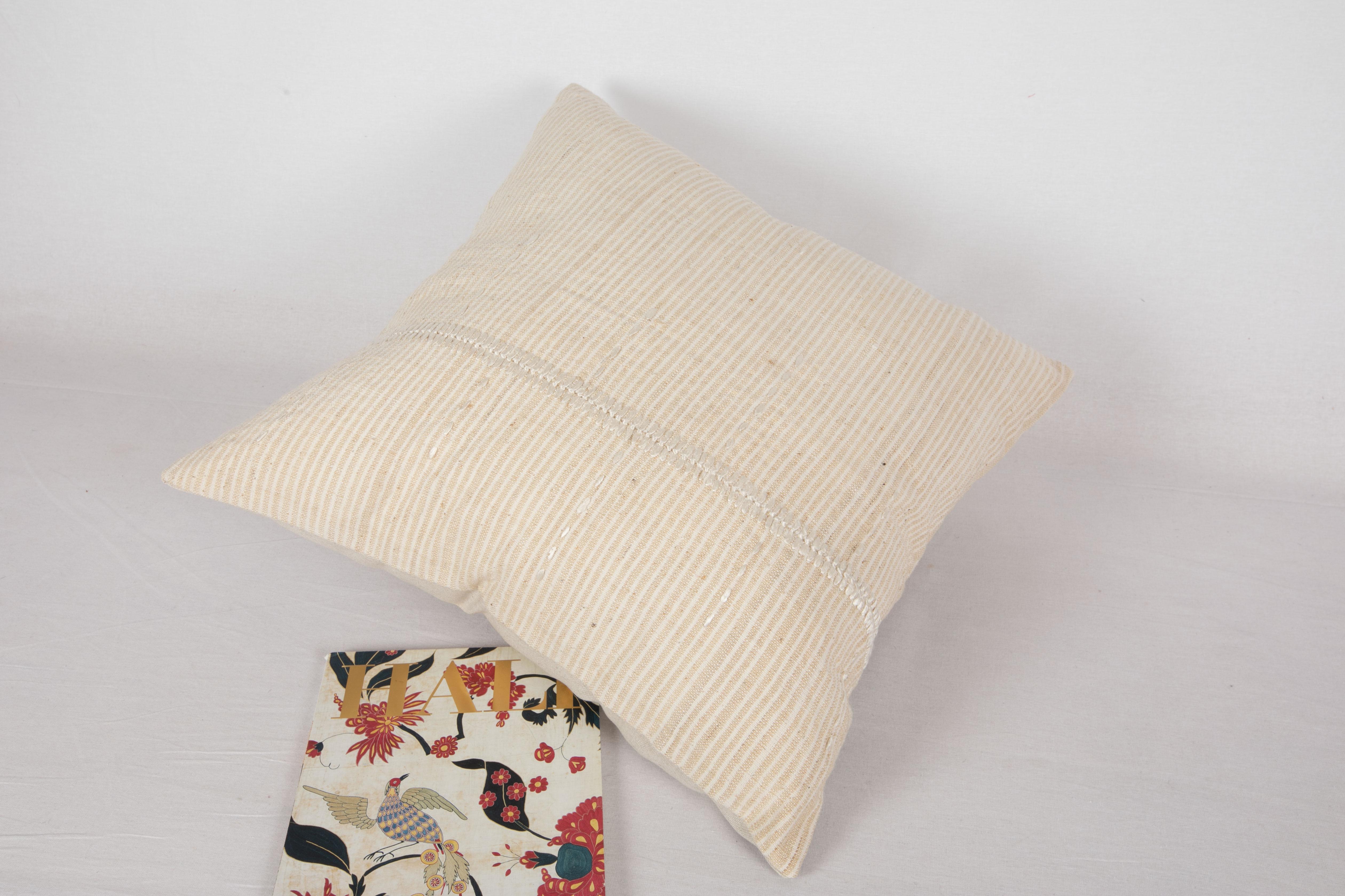 20th Century Pillow Case Made from Rustic Anatolian Vintage Textile For Sale