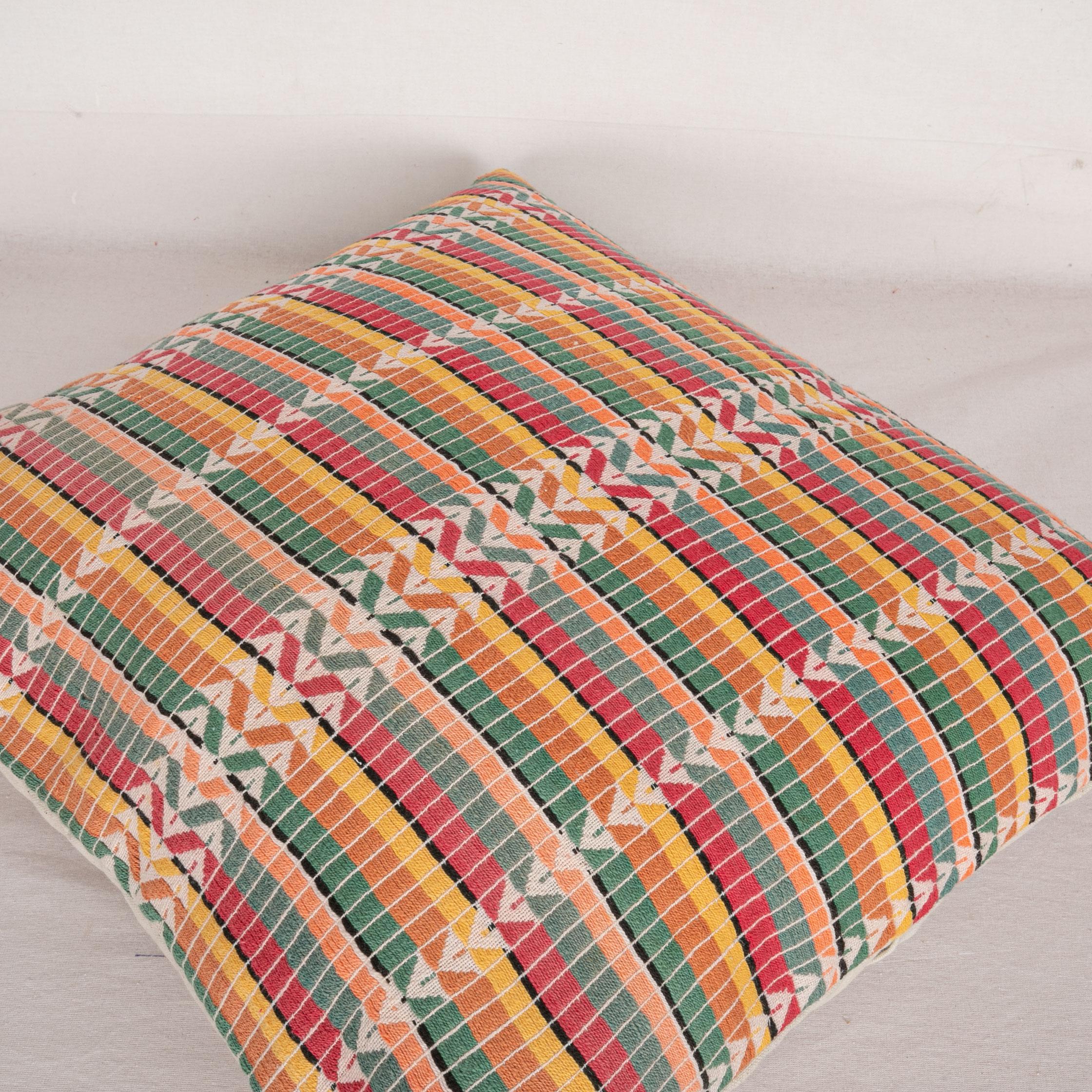 Pillow Cases Fashioned from a Mid-20th Century Afghan Hazara Embroidery For Sale 2