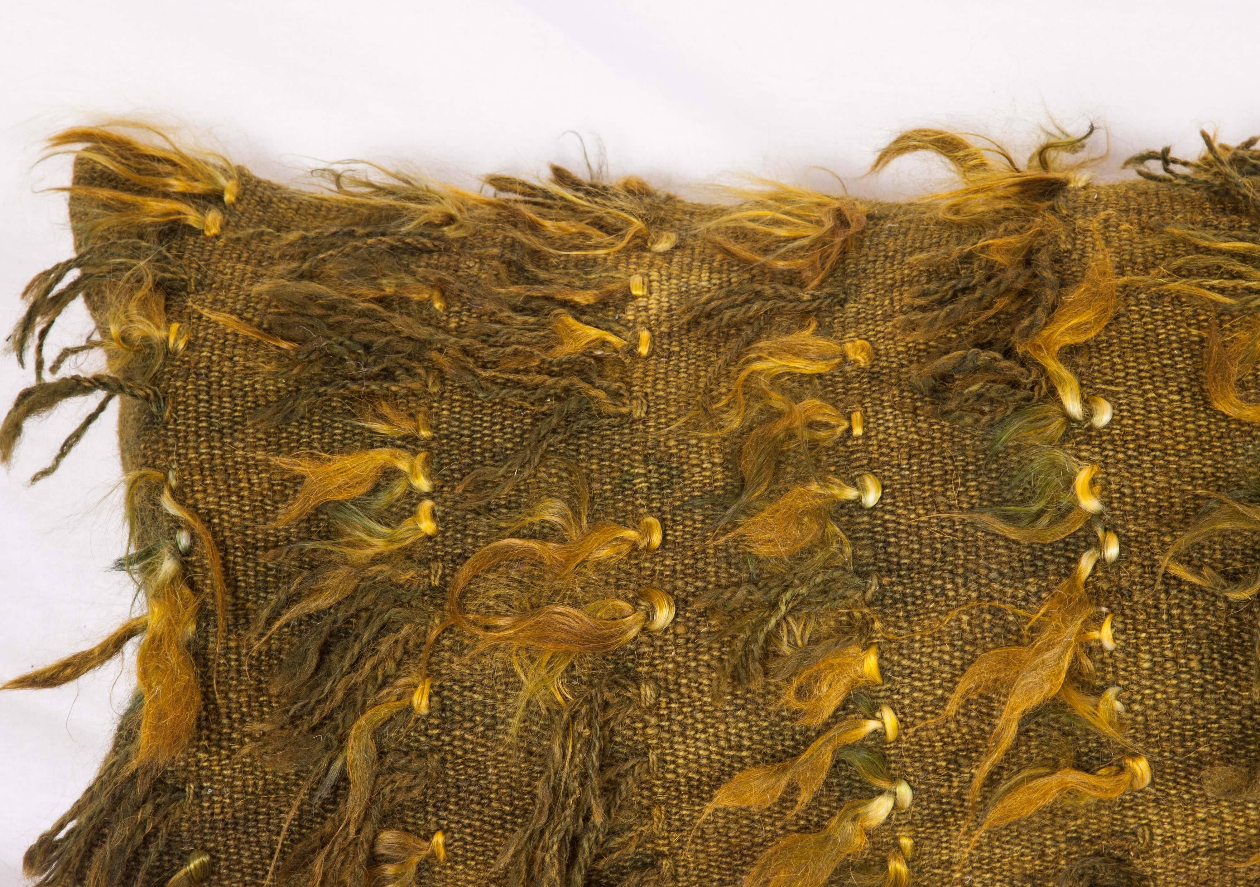 Tulu Pillow Cases Fashioned from Mid-20th Century Anatolian Angora Filikli Rugs