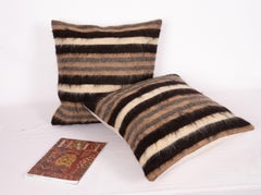 Federe realizzate con una coperta di angora anatolica di Siirt, anni '60-'70