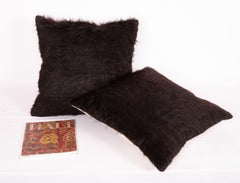 Pillow Cases Made from Anatolian Angora Siirt Blanket, 1960s-1970s
