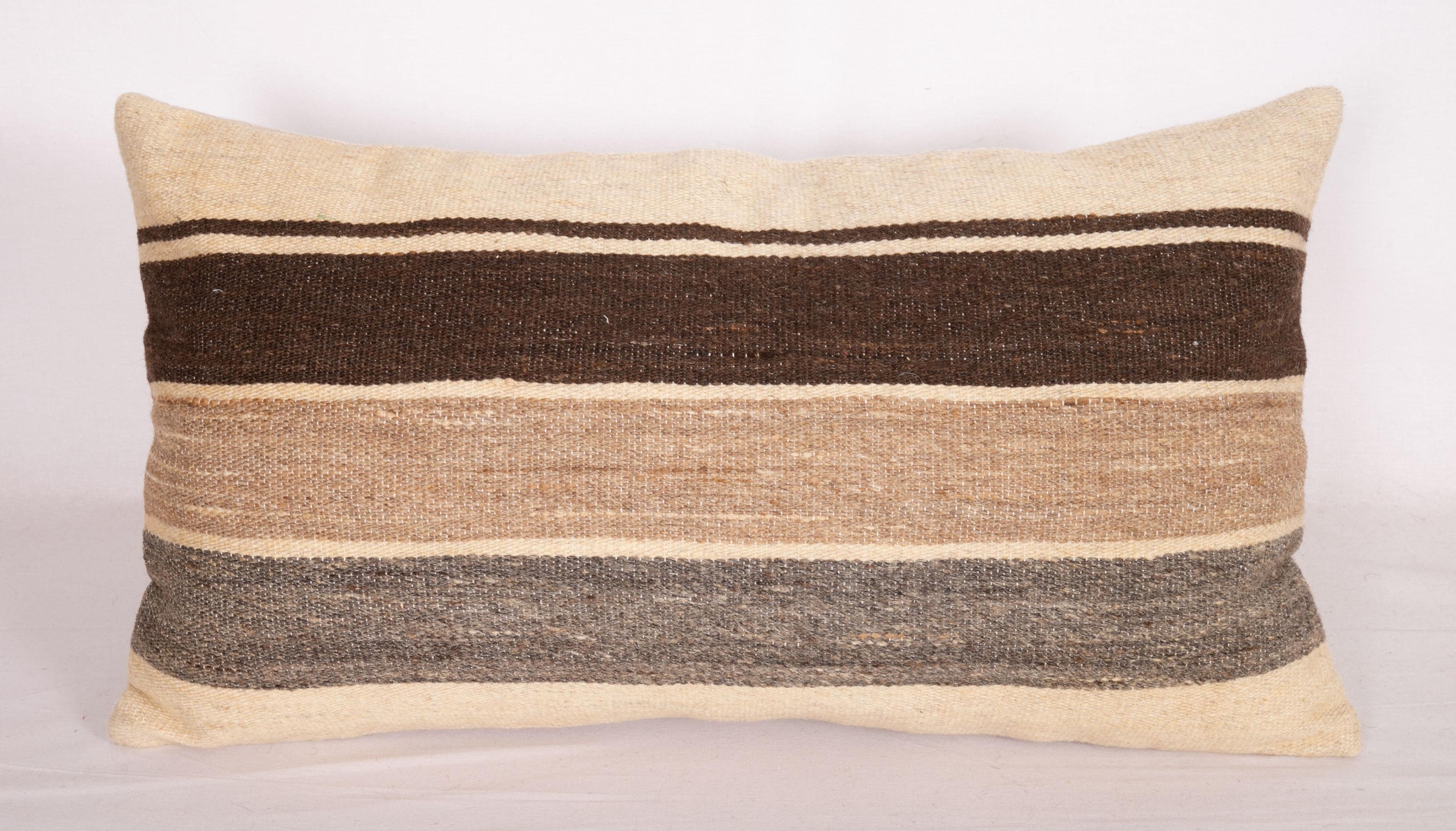 Turkish Pillow Cases Made from Anatolian Angora Siirt Blanket, 1960s-1970s