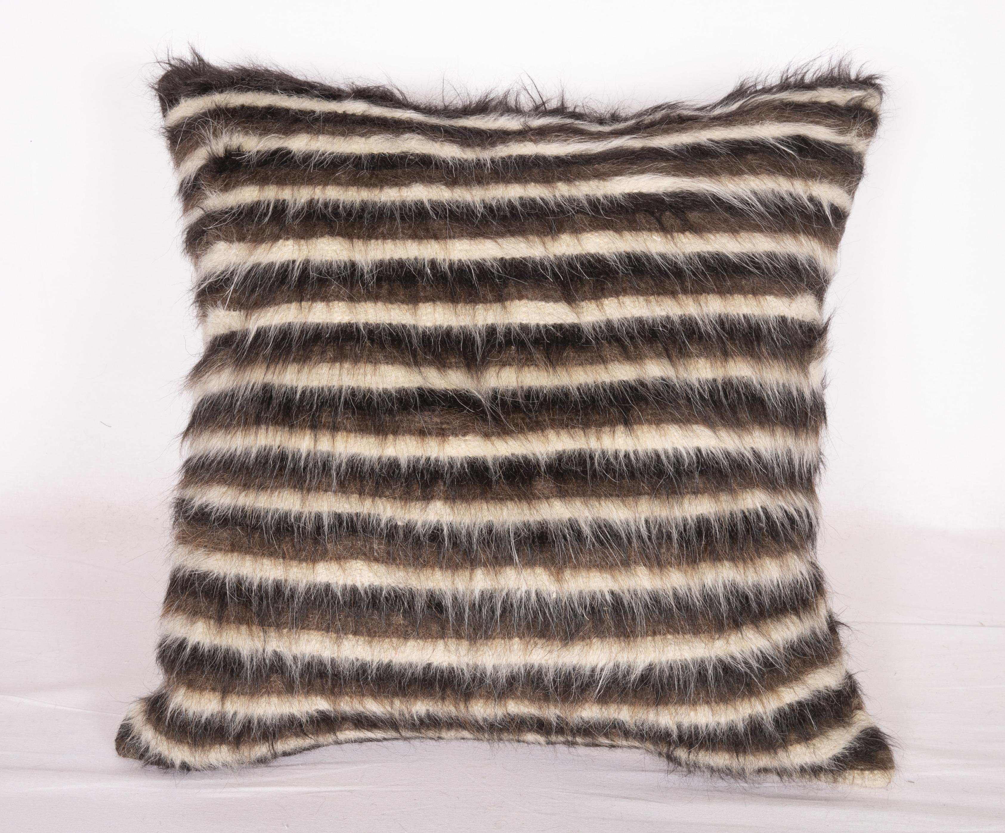 Hand-Woven Pillow Cases Made from Anatolian Angora Siirt Blanket, 1960s-1970s For Sale