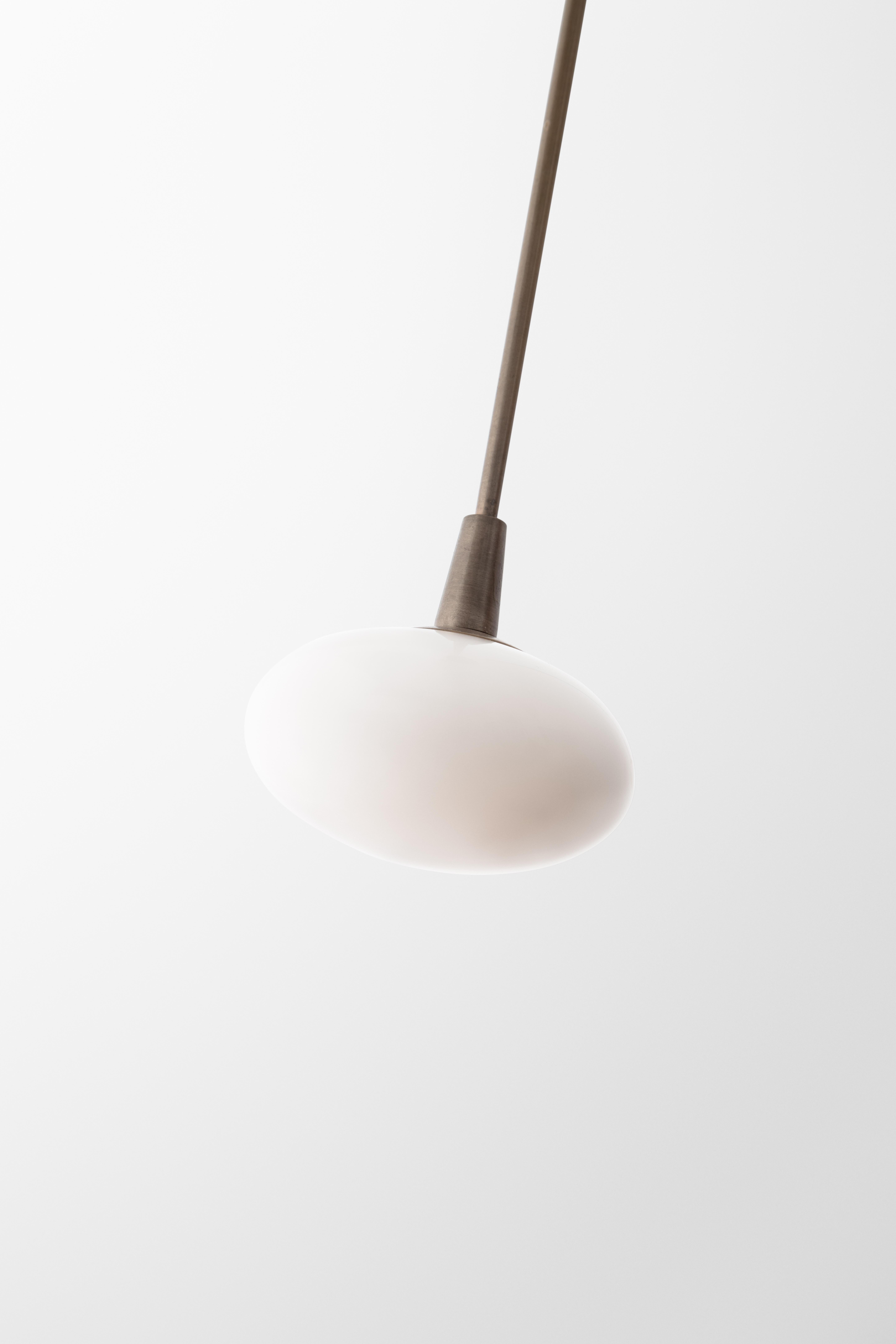 Kissen-Kronleuchter LED-Kinetische Skulptur mit geblasenem Glas und abnehmbaren Armlehnen (Moderne) im Angebot