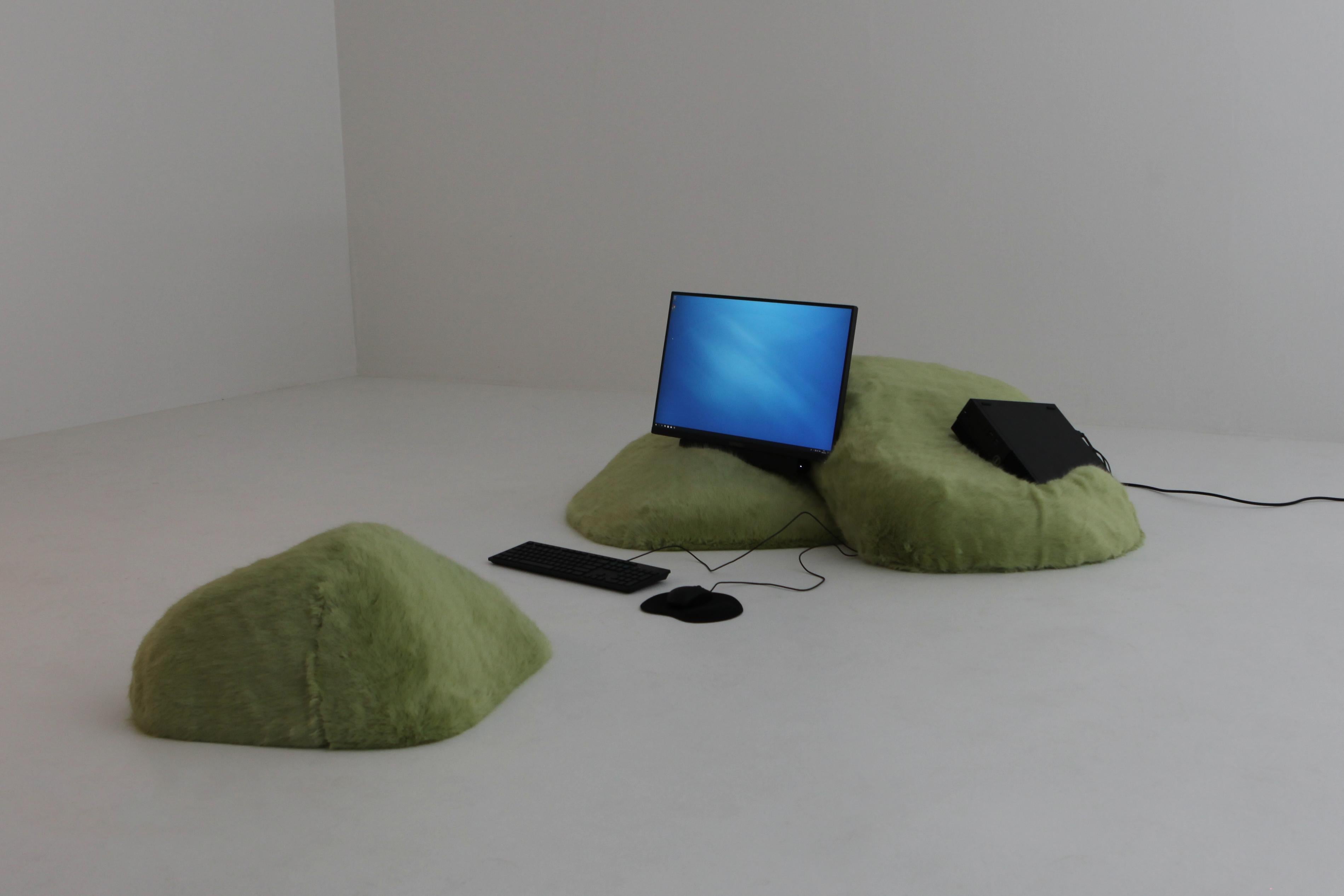 Contemporary 'Pillow Computer' by Schimmel & Schweikle For Sale