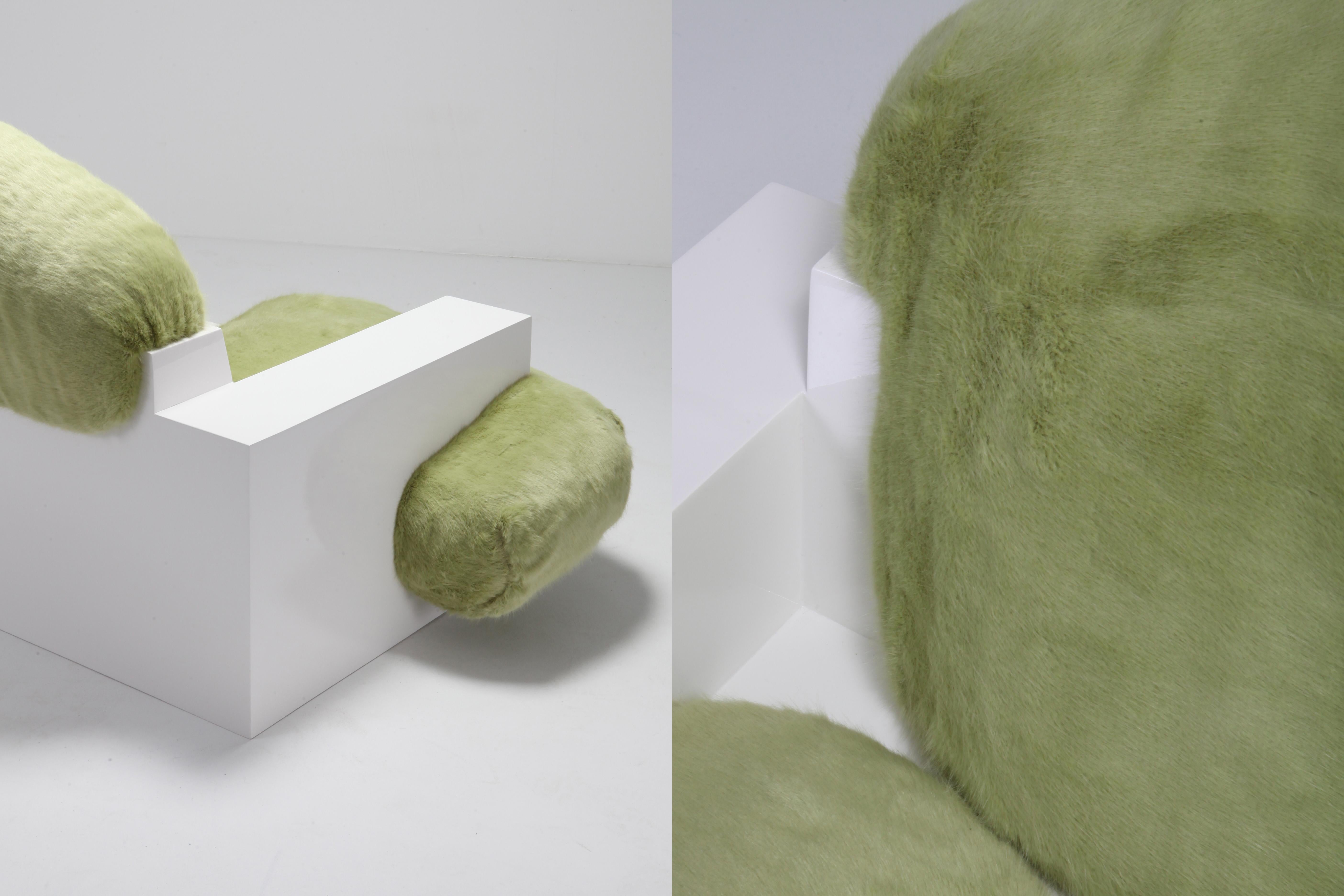 Fausse fourrure Coussin d'oreiller de Schimmel & Schweikle de la collection Pillow.pillow