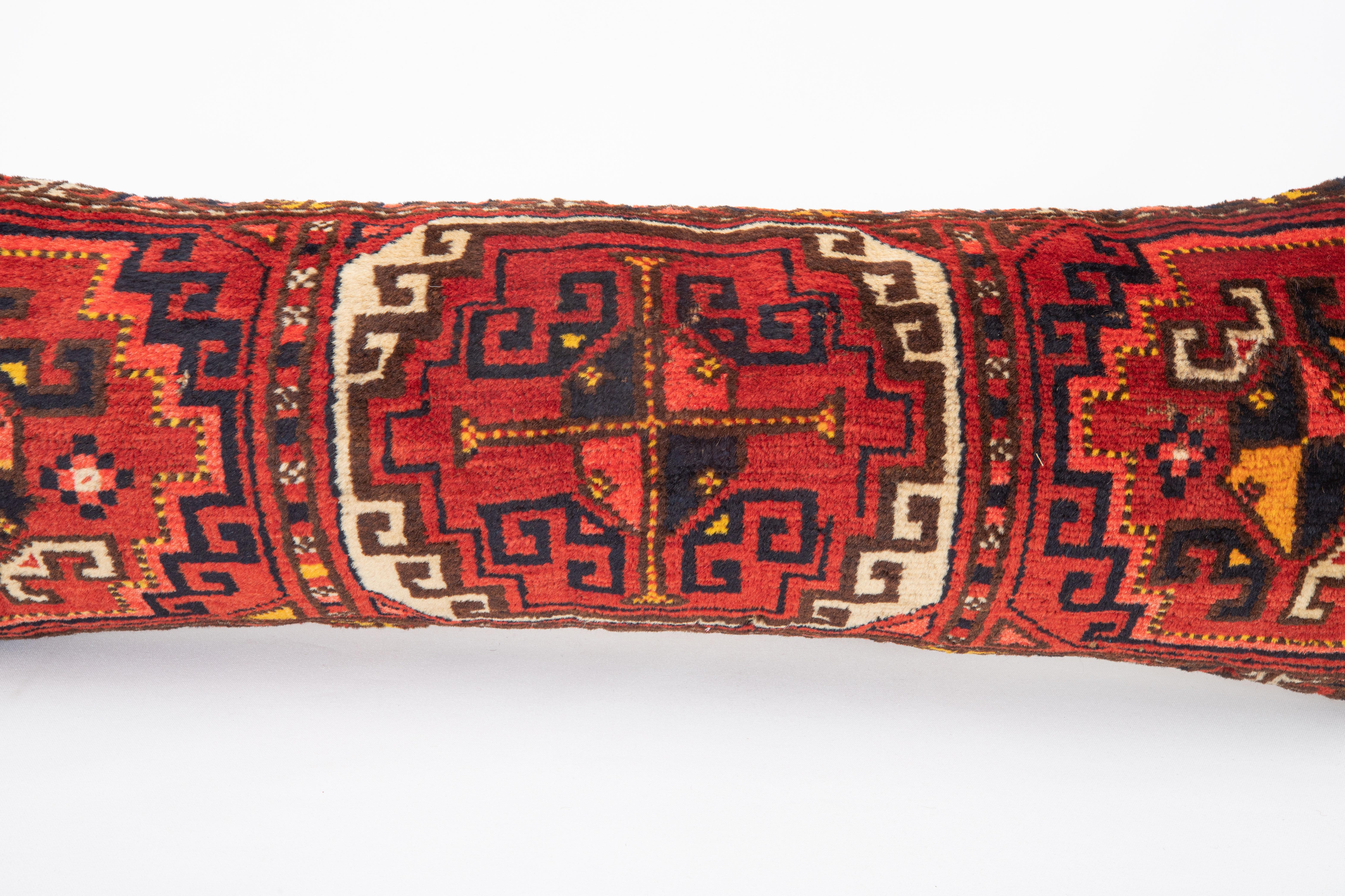 Uzbek Pillow Cover Fashioned from  an Antique Napramach ( Storage bag ) For Sale