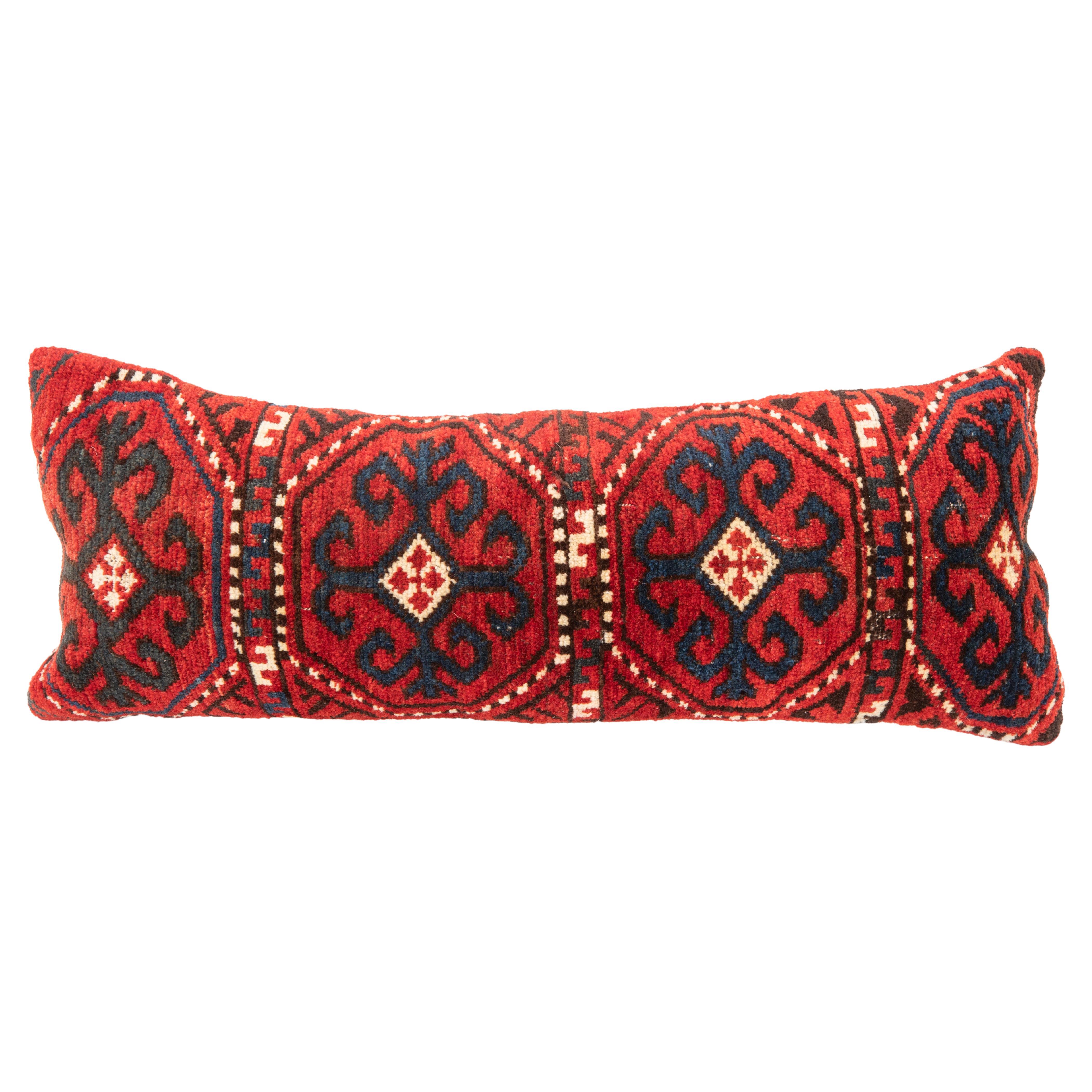 Pillow Cover Fashioned from  an Antique Napramach ( Storage bag )
