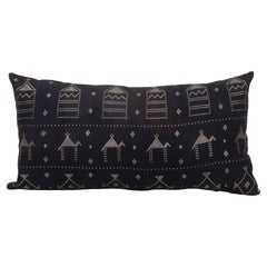 Pillow Cover Fashioned from  Retro Egyptian ‘tulli bi telli’, Assuit Textile
