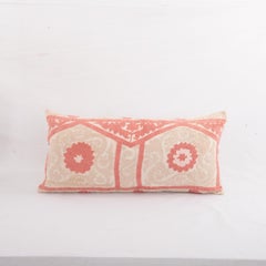 Pillow Cover Made from a 1960s Suzani, Uzbekistan