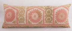 Pillow Cover Made from a 1960s Suzani, Uzbekistan