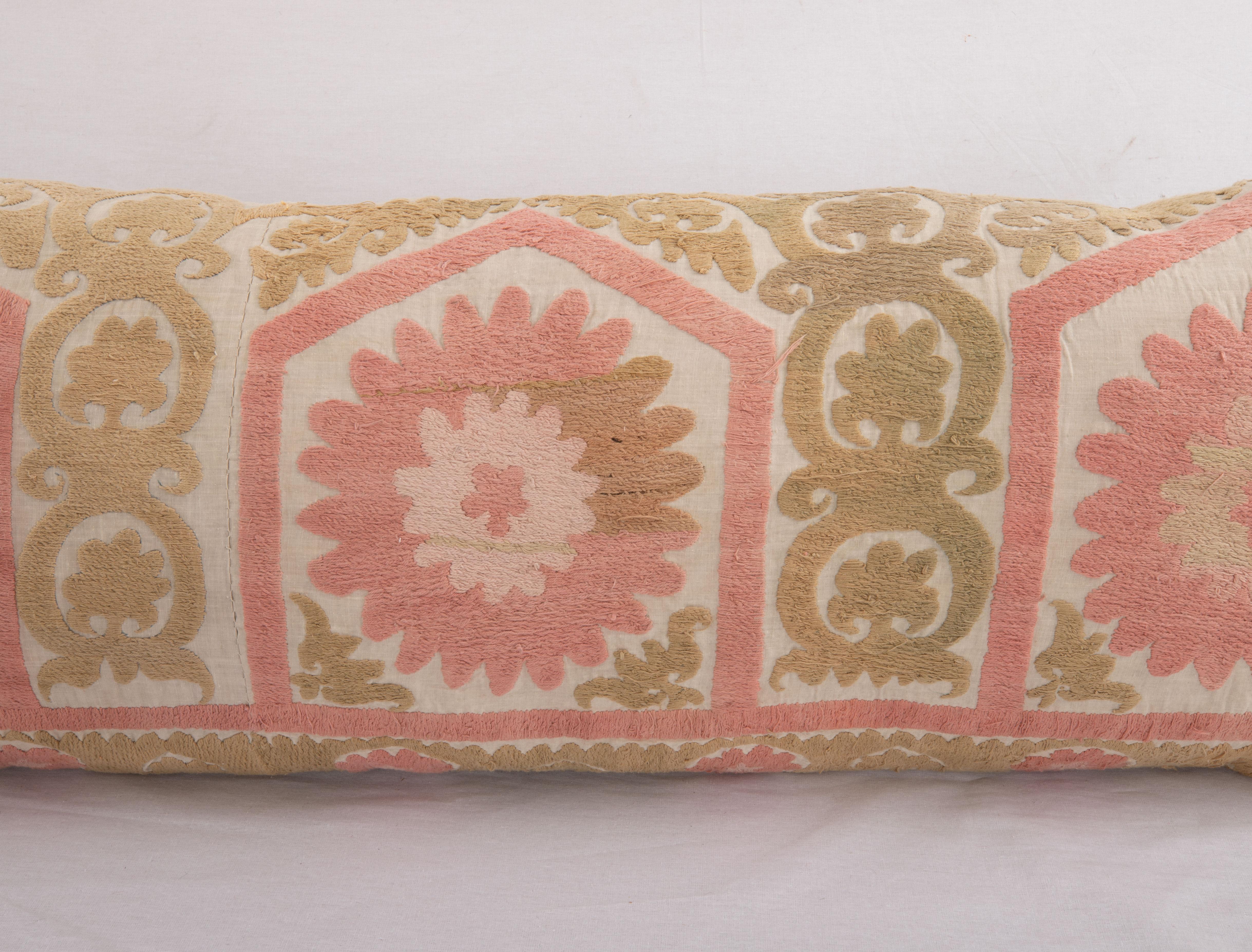 Pillow Cover Made from a 1960s Suzani, Uzbekistan In Good Condition For Sale In Istanbul, TR