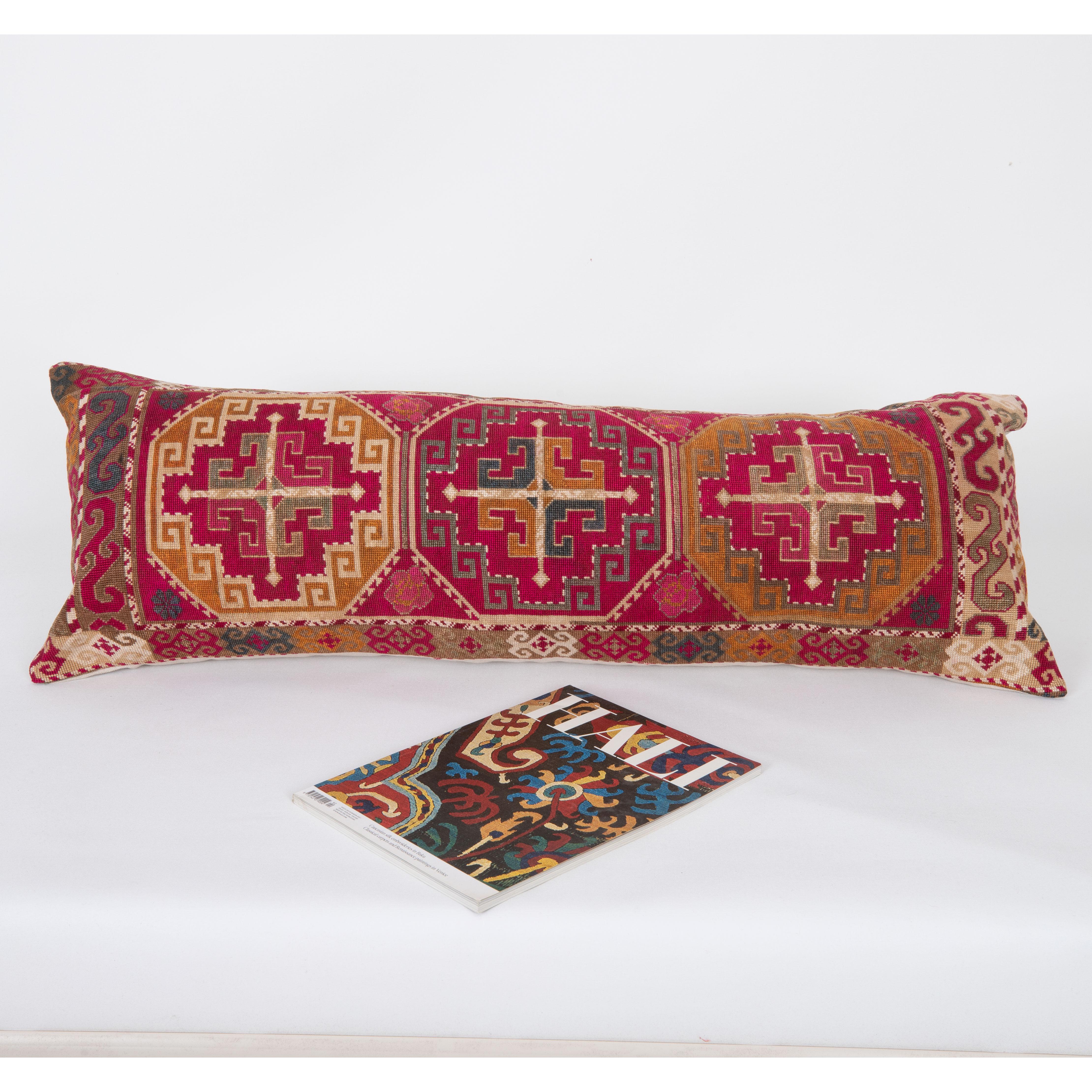 Tribal Revêtement d'oreiller en soie mafrash (sac de rangement) des années 1970/80 en vente