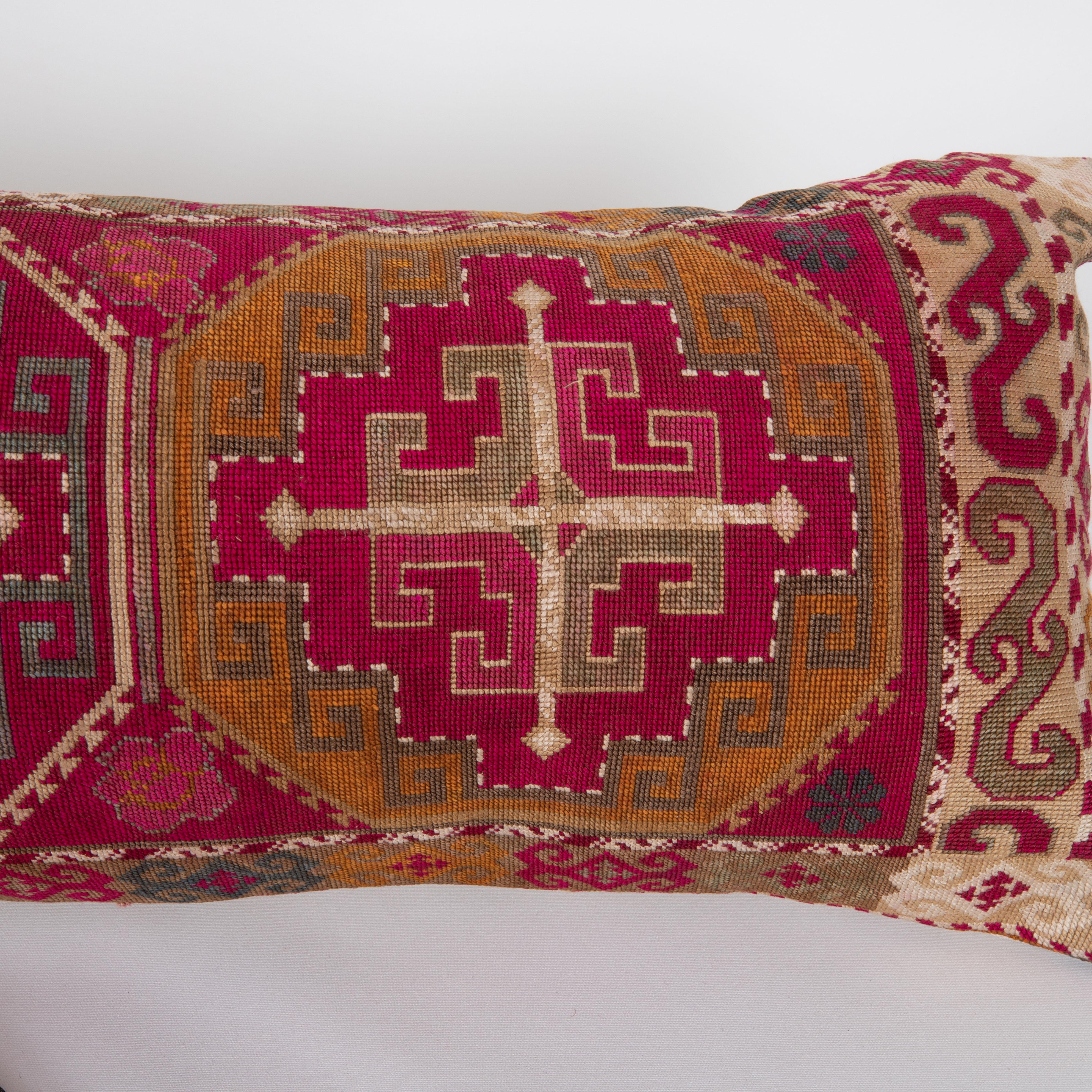 Revêtement d'oreiller en soie mafrash (sac de rangement) des années 1970/80 Bon état - En vente à Istanbul, TR