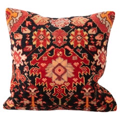 Antique Pillow Cover Made from a Caucasian Karabagh Rug, Early 20th C