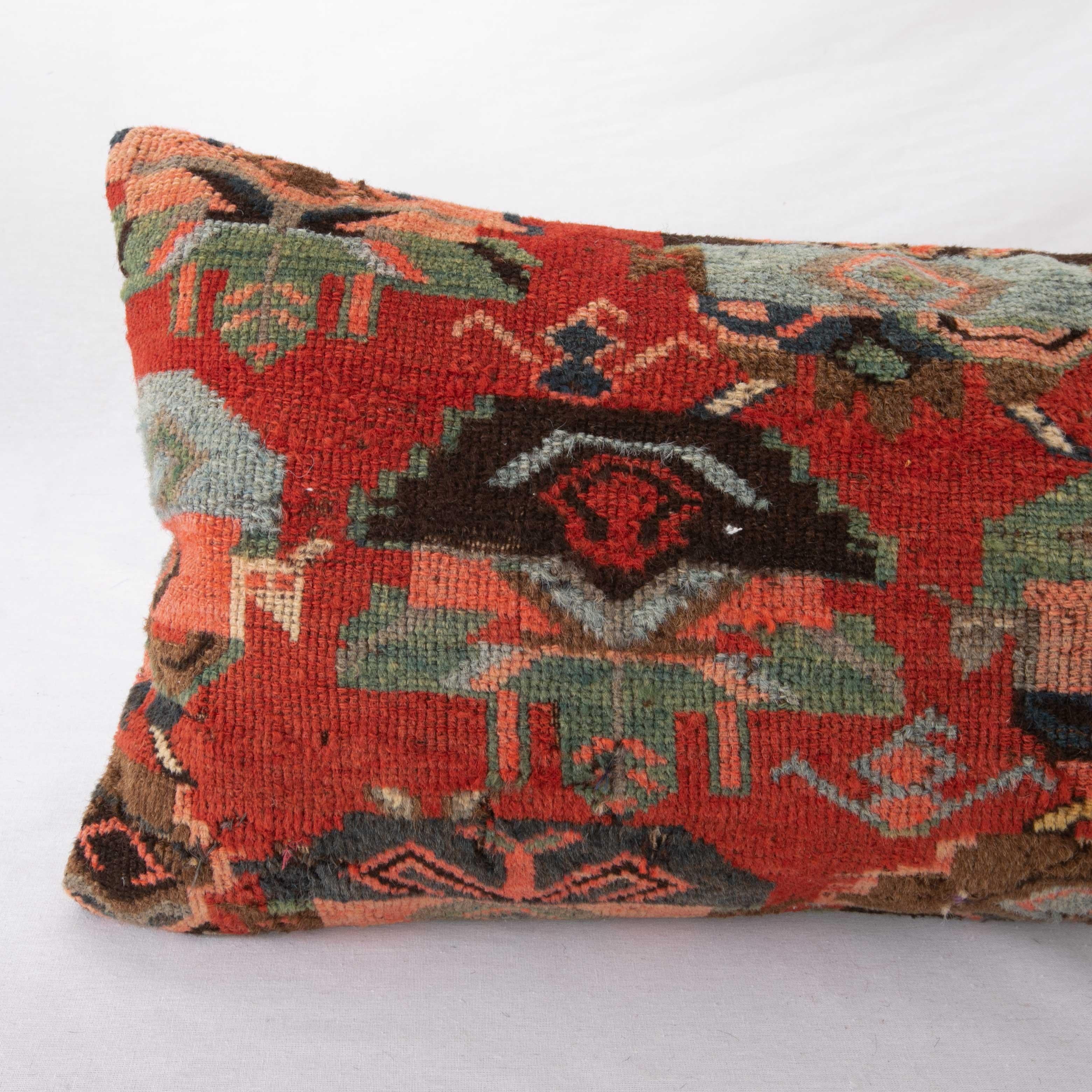 Tribal Pillow Cover Made from a Caucasian Karabagh Rug, late 19th / Early 20th C.