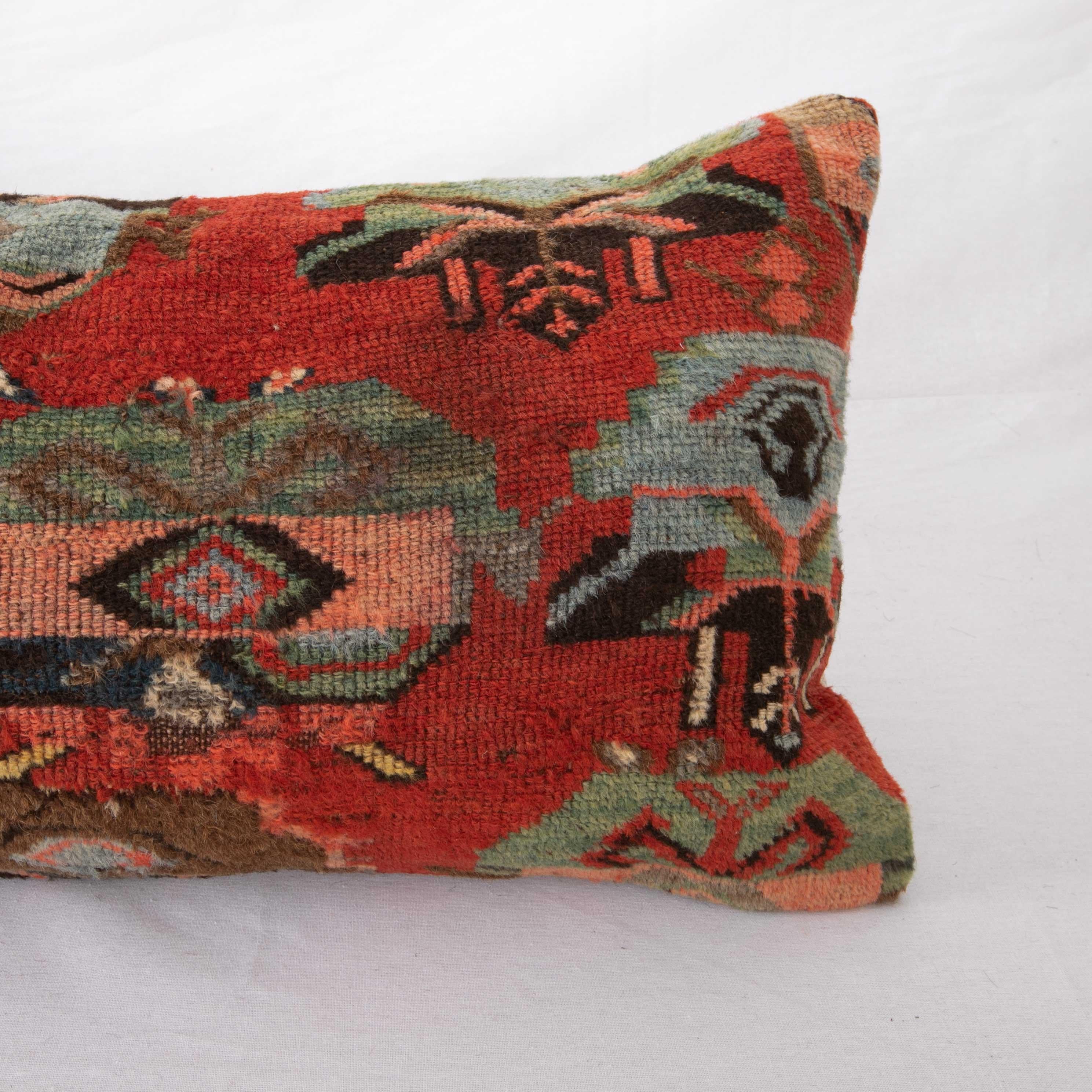 Hand-Woven Pillow Cover Made from a Caucasian Karabagh Rug, late 19th / Early 20th C.