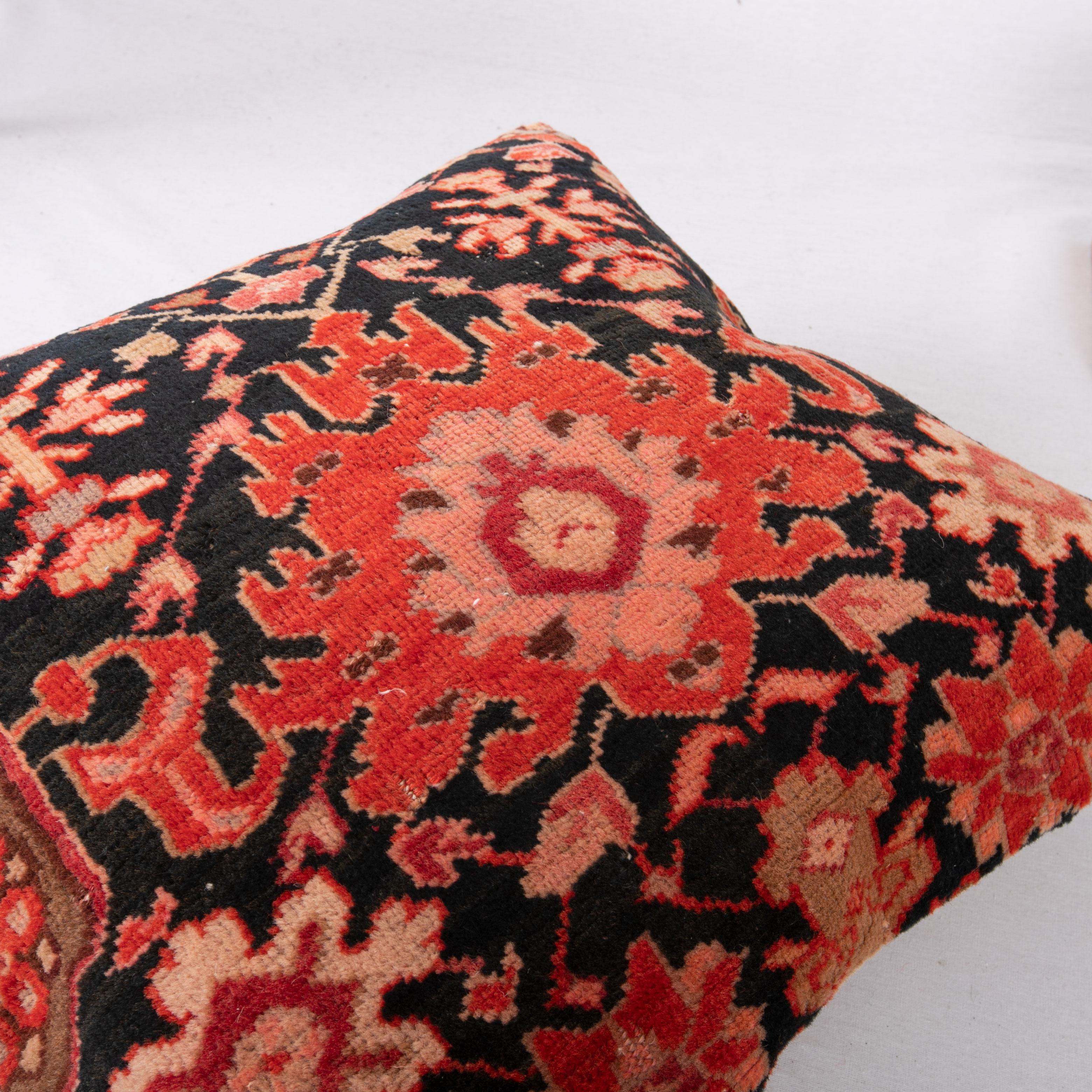 Pillow Cover Made from a Caucasian Karabakh Rug, Early 20th C In Good Condition In Istanbul, TR