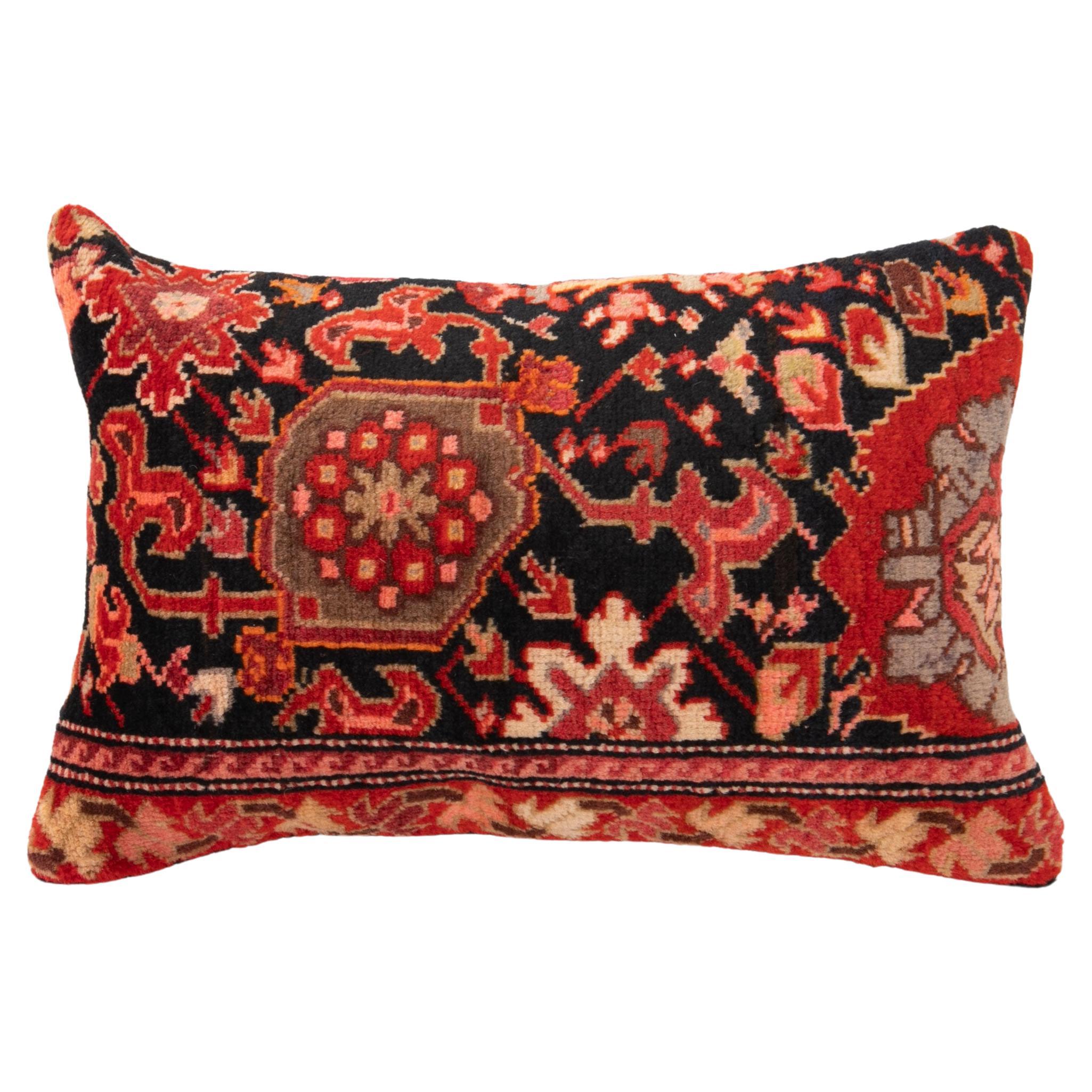 Pillow Cover Made from a Caucasian Karabakh Rug, Early 20th C. For Sale