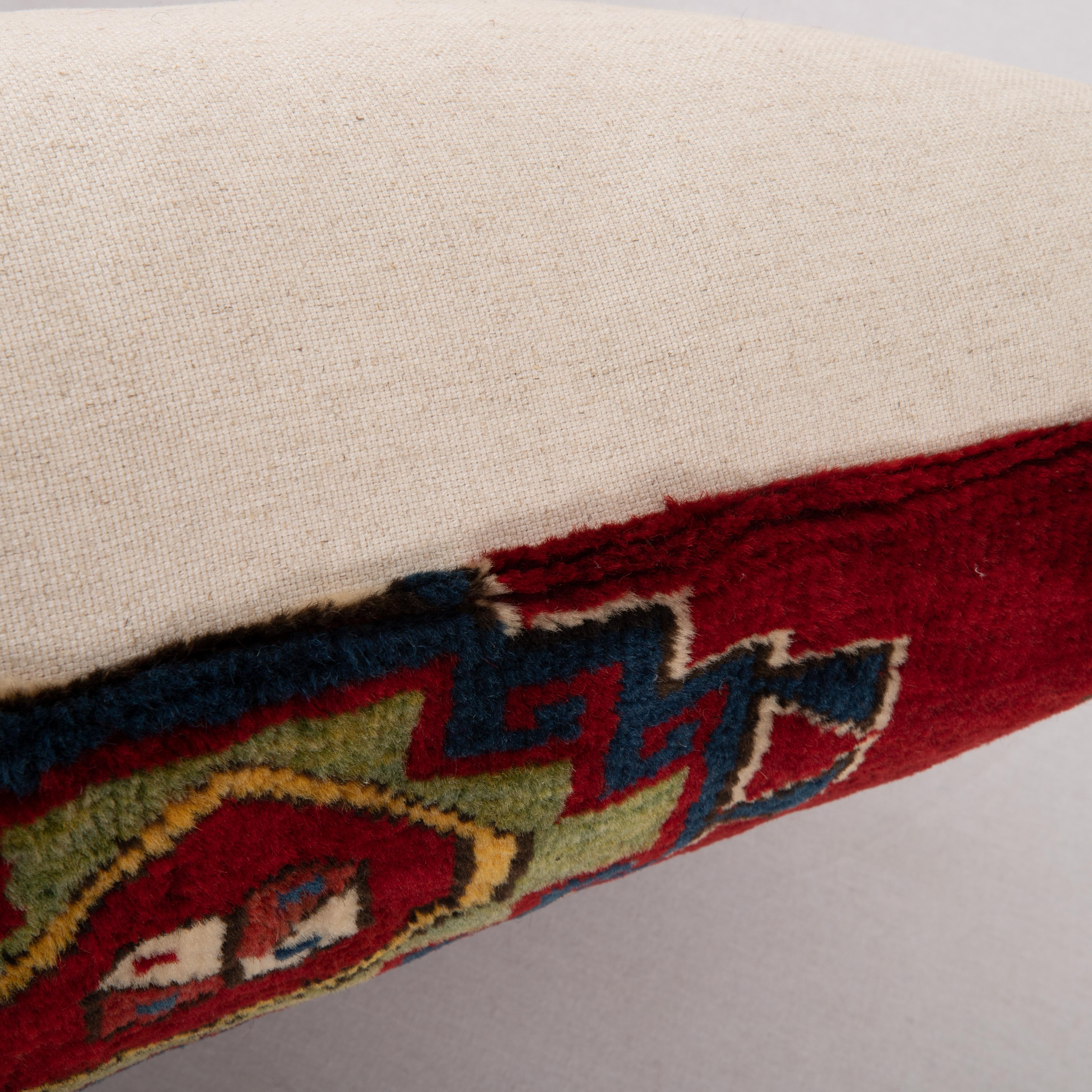 Pillow Cover. Made from a Caucasian Rug, late 19th C. For Sale 1