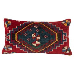 Housse d'oreiller. Fabriqué à partir d'un tapis du Caucase, fin du 19e siècle
