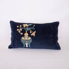 Pillow Cover Made from a Chinese Art Deco Rug, Early 20th C