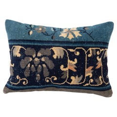 Antique Pillow Cover Made from a Chinese Art Deco Rug, early 20th C.