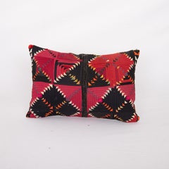 Pillow Cover Made from a Kyrgyz Korak Patch work, mid 20th C.