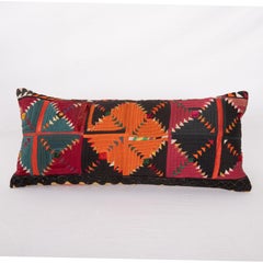Pillow Cover Made from a Mid 20th C. Kyrgyz Korak ( Patchwork)