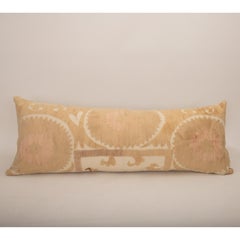 Pillow Cover Made from a Mid 20th C. Suzani, Uzbekistan
