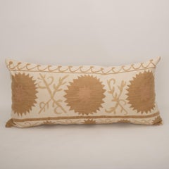 Pillow Cover Made from a Mid 20th C. Suzani, Uzbekistan
