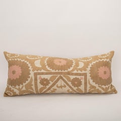 Pillow Cover Made from a Mid 20th C. Suzani, Uzbekistan
