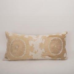 Pillow Cover Made from a Mid 20th C. Suzani, Uzbekistan